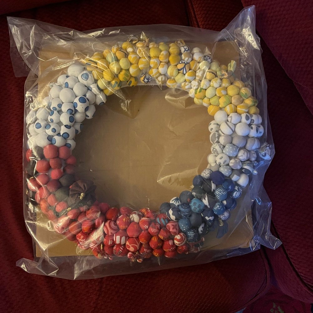 Anthropologie Baubled Upcycled Wreath - Picture 3 of 5